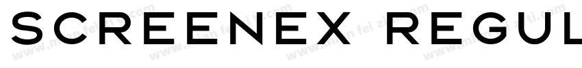 Screenex Regular字体转换
